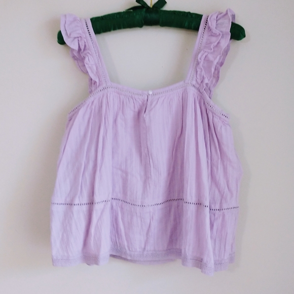 Ella Moss Women's Alanis Babydoll Woven Top - Picture 10 of 15